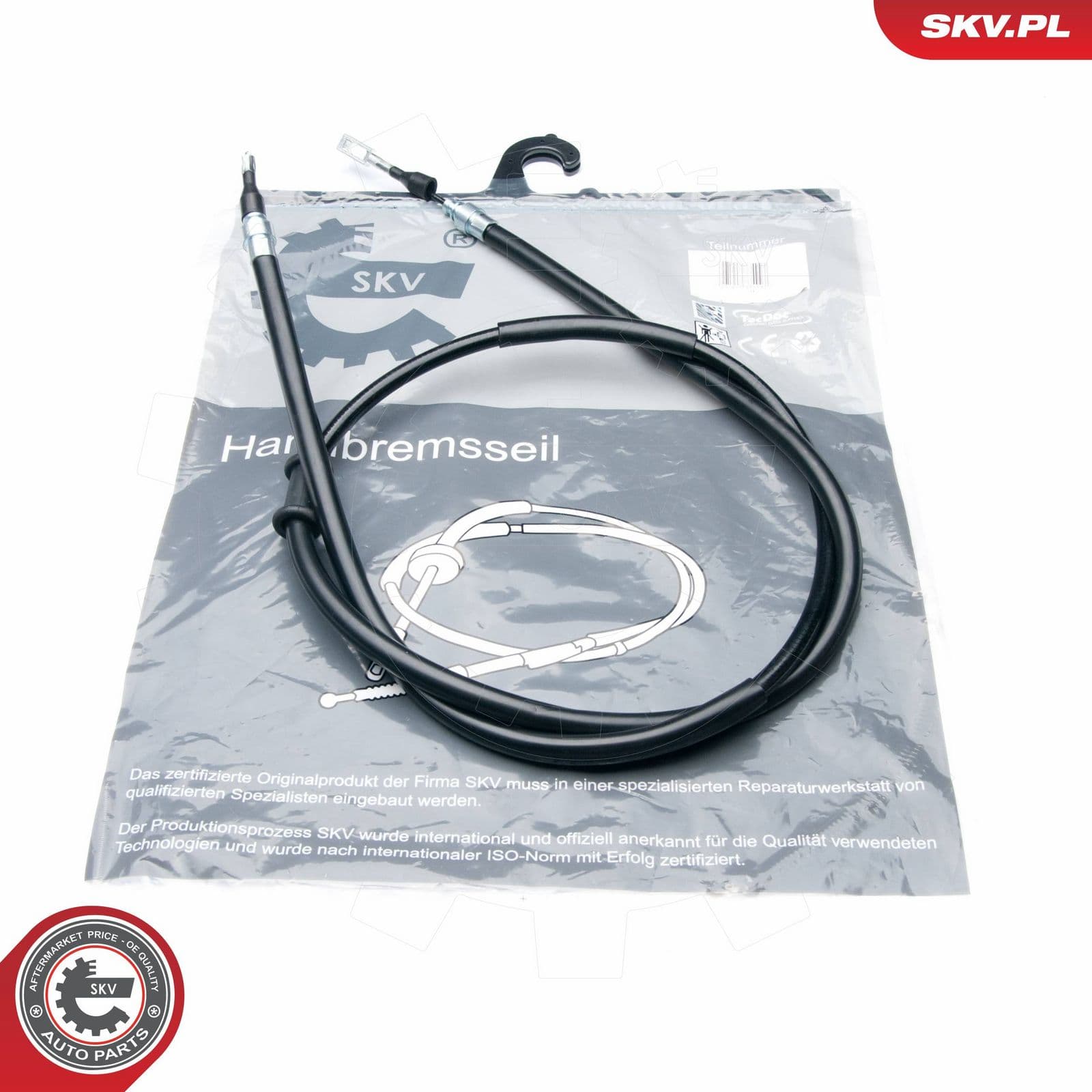 Cablu, frana de parcare ESEN SKV 25SKV766