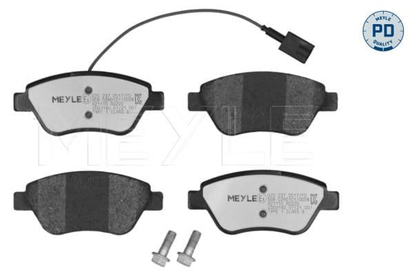 set placute frana,frana disc MEYLE -PD: Advanced performance and design. 025 237 0517/PD