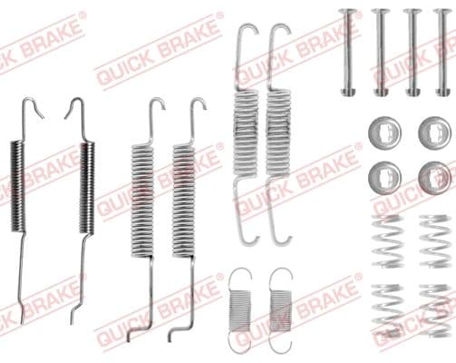 Set accesorii, sabot de frana QUICK BRAKE 105-0680