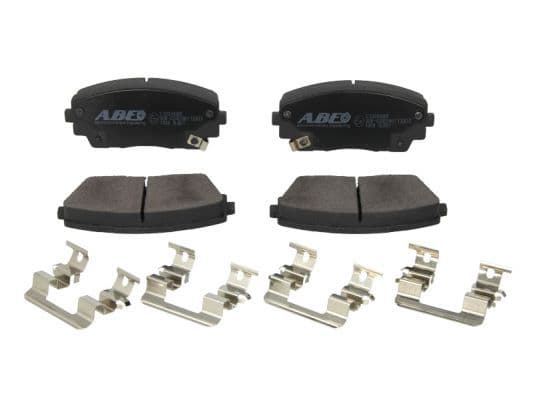 set placute frana,frana disc ABE C10334ABE