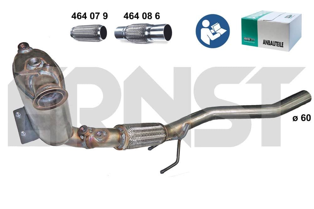 Filtru funingine/particule, sist.de esapament ERNST 920568