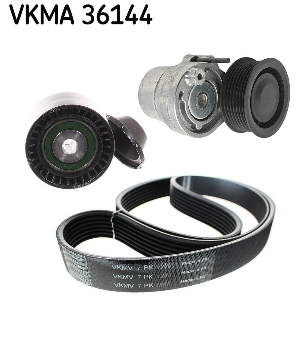 Set curea transmisie cu caneluri SKF VKMA 36144