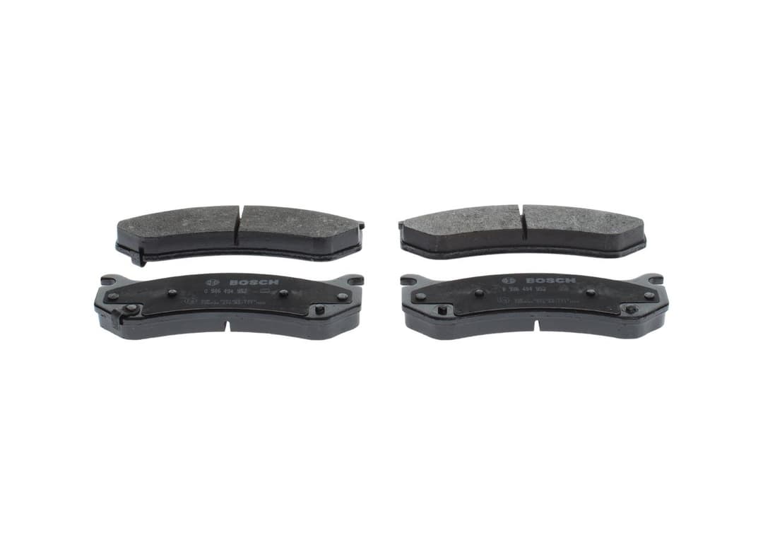 set placute frana,frana disc BOSCH 0 986 494 952