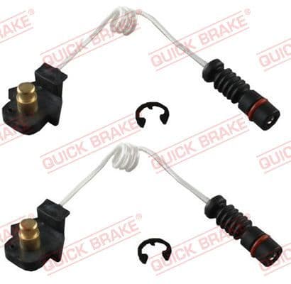 senzor de avertizare,uzura placute de frana QUICK BRAKE WS 0184 A