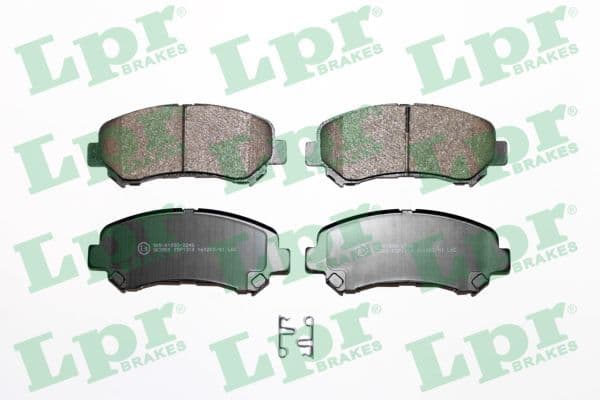 set placute frana,frana disc LPR 05P1314