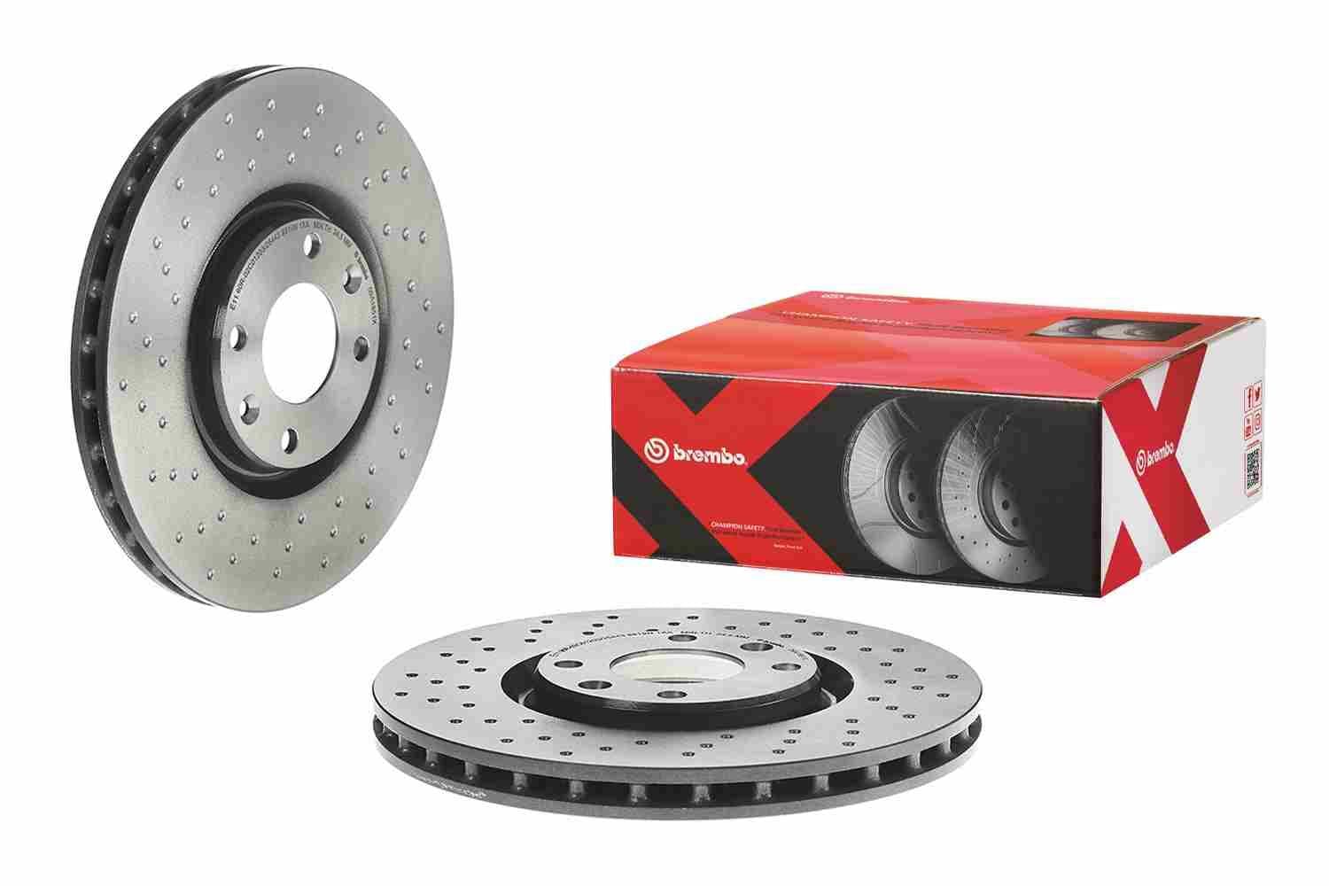 Disc frana BREMBO XTRA LINE - Xtra 09.A185.1X