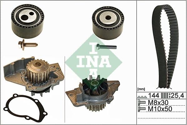 Set pompa apa + curea dintata Schaeffler INA 530 0474 30