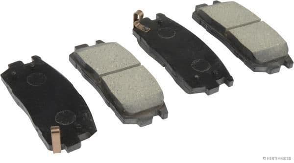 set placute frana,frana disc HERTH+BUSS JAKOPARTS J3610906