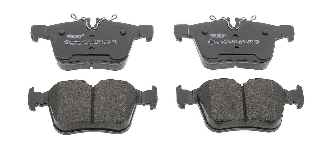 set placute frana,frana disc FERODO PREMIER ECO FRICTION FDB4487