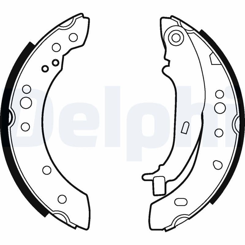 Set saboti frana DELPHI LS2013