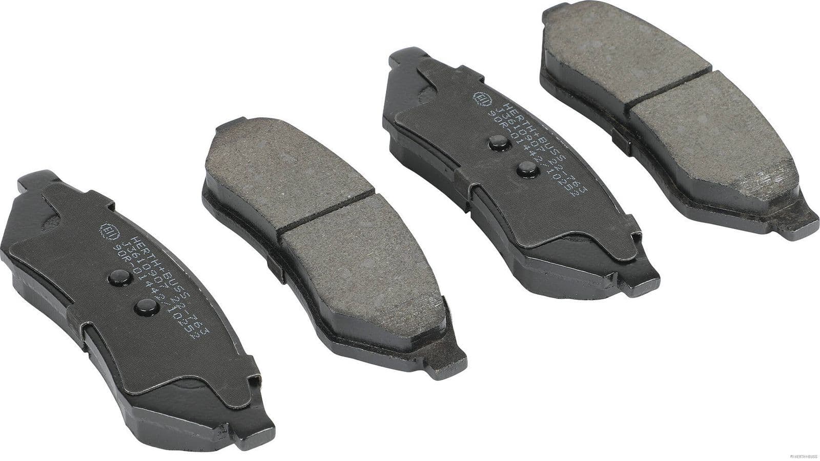 set placute frana,frana disc HERTH+BUSS JAKOPARTS J3610907