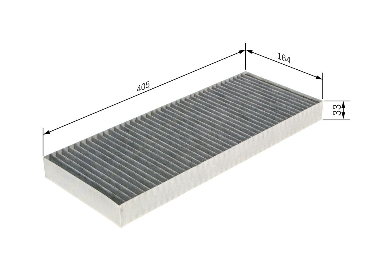 Filtru, aer habitaclu BOSCH 1 987 435 555