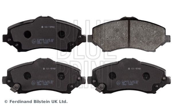 set placute frana,frana disc BLUE PRINT ADA104213