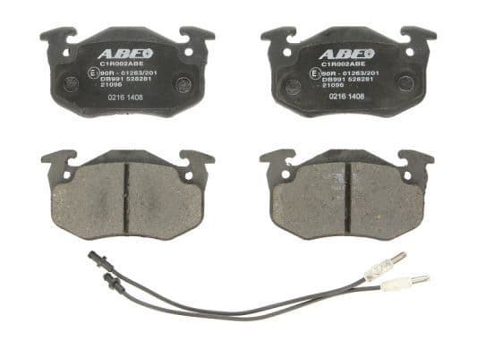 set placute frana,frana disc ABE C1R002ABE