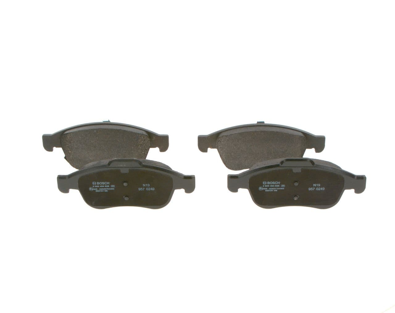 set placute frana,frana disc BOSCH 0 986 494 826