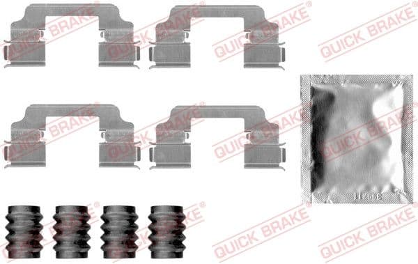 Set accesorii, placute frana QUICK BRAKE 109-1826