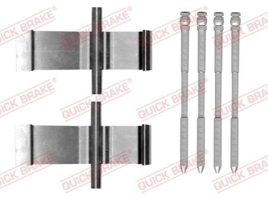 Set accesorii, placute frana QUICK BRAKE 109-0194