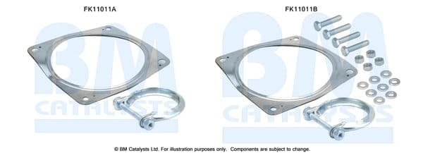 Set montaj, filtru funingine/particule BM CATALYSTS FK11011