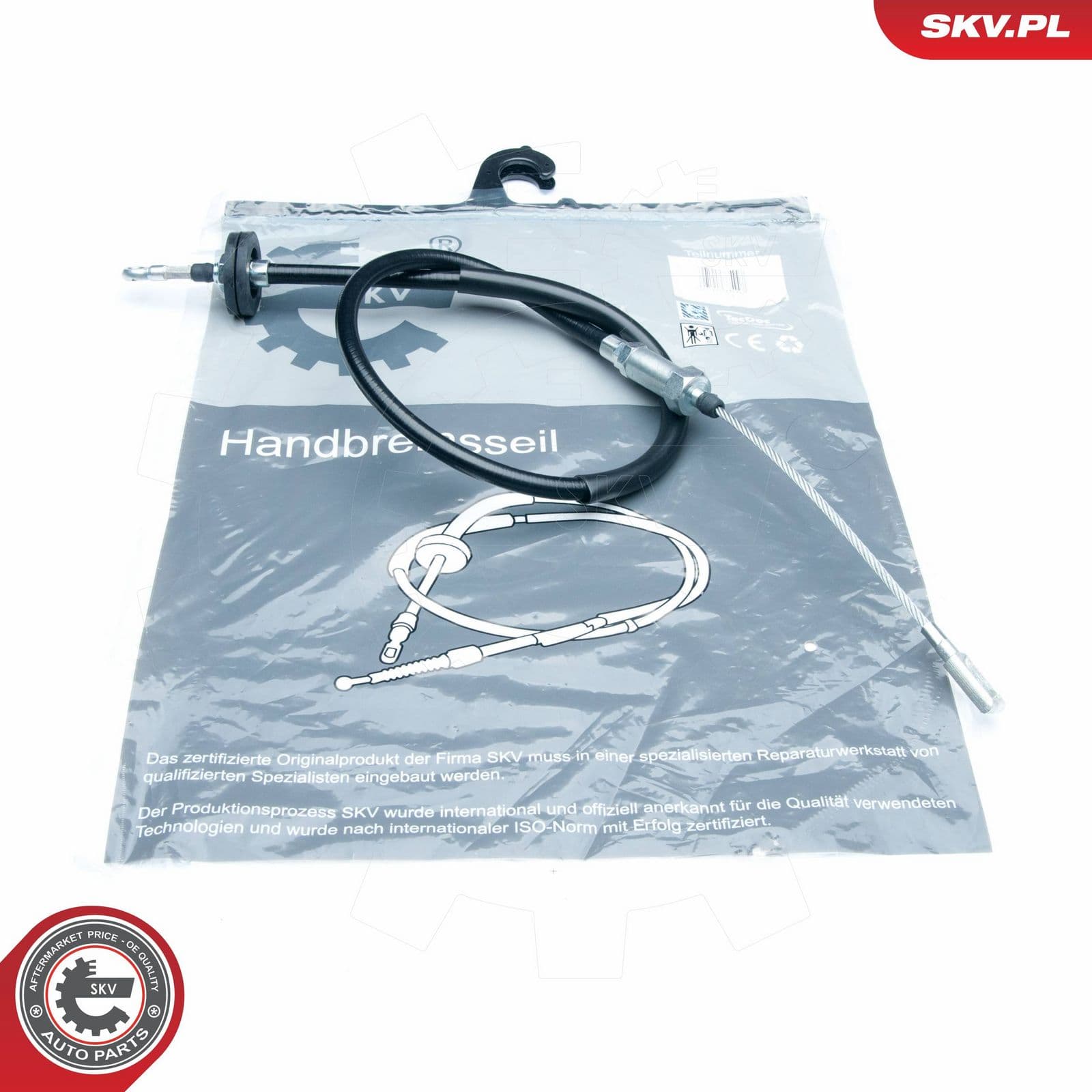 Cablu, frana de parcare ESEN SKV 25SKV115