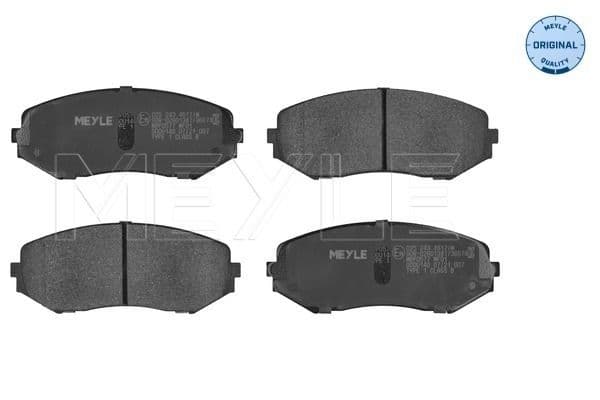 set placute frana,frana disc MEYLE -ORIGINAL: True to OE. 025 243 4617/W