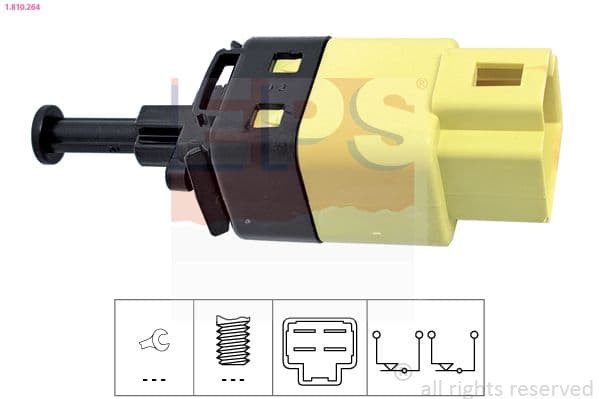 Comutator lumini frana EPS Made in Italy - OE Equivalent 1.810.264