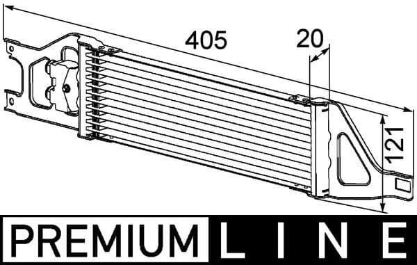 Radiator racire ulei, cutie de viteze automata MAHLE BEHR *** PREMIUM LINE *** CLC 57 000P