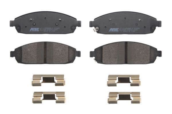 set placute frana,frana disc ABE C1Y026ABE-P