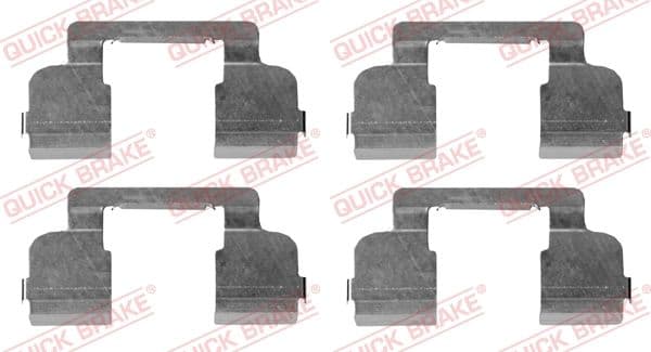 Set accesorii, placute frana QUICK BRAKE 109-1698