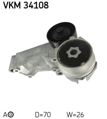 Intinzator curea, curea distributie SKF VKM 34108
