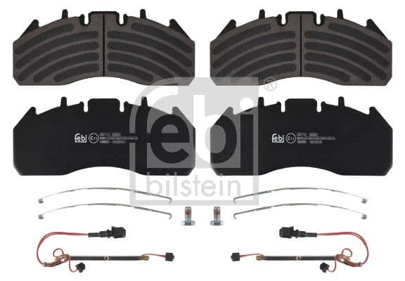 set placute frana,frana disc FEBI BILSTEIN 16690
