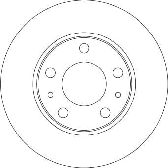 Disc frana TRW DF6287