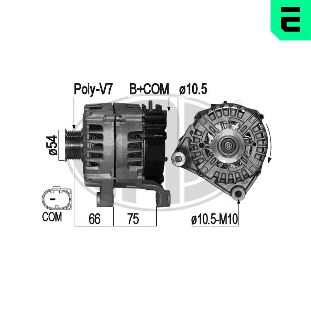 Generator / Alternator ERA 209169