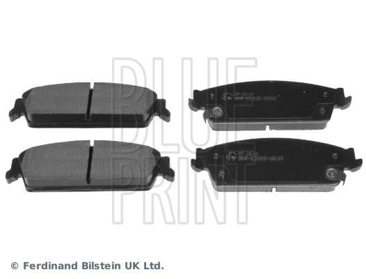 set placute frana,frana disc BLUE PRINT ADA104251