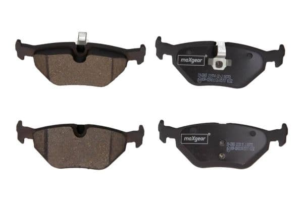 set placute frana,frana disc MAXGEAR 19-2865