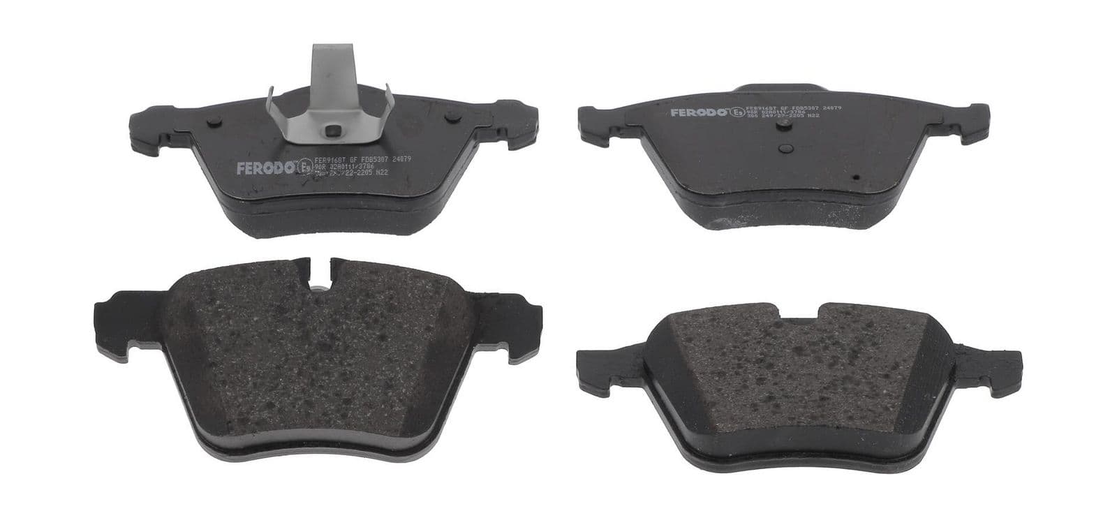 set placute frana,frana disc FERODO PREMIER ECO FRICTION FDB5307
