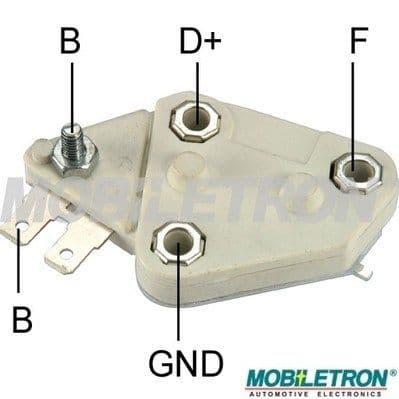 Regulator, alternator MOBILETRON VR-D680