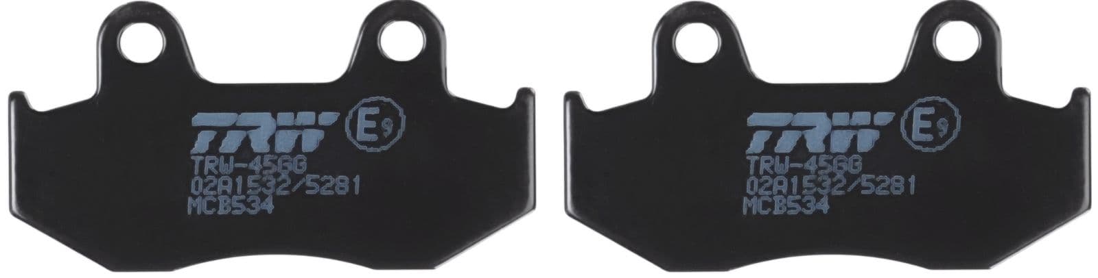 set placute frana,frana disc TRW Organic Allround MCB534