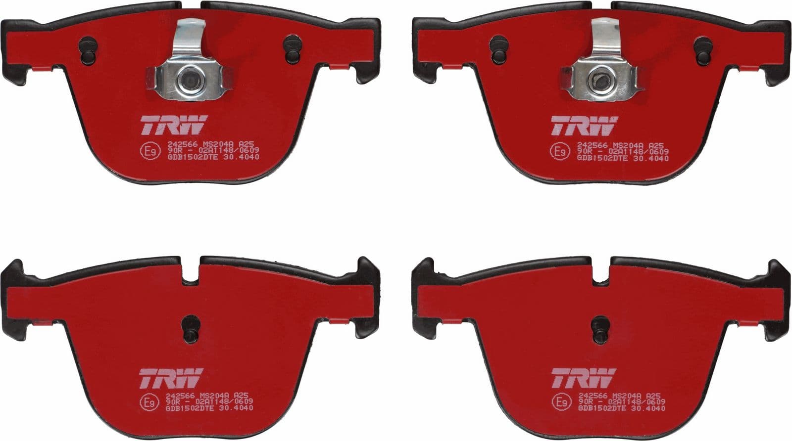 set placute frana,frana disc TRW DTEC COTEC GDB1502DTE