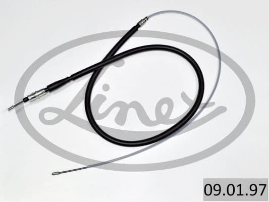 Cablu, frana de parcare LINEX 09.01.97