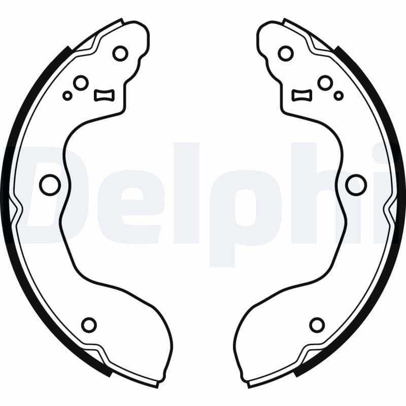 Set saboti frana DELPHI LS2071