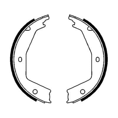 Set saboti frana, frana de mana ABE CRG001ABE