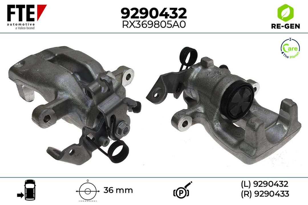 Etrier frana FTE 9290432