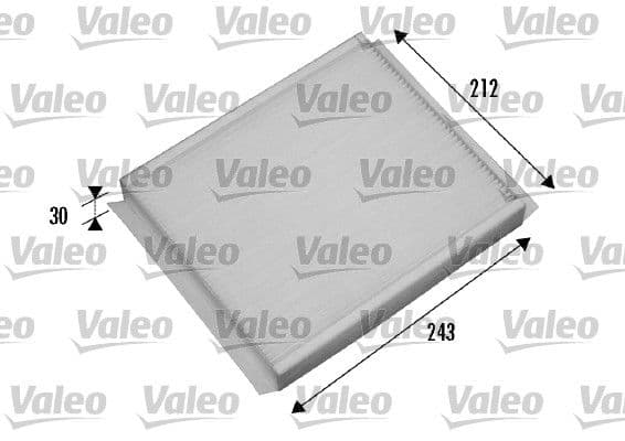 Filtru, aer habitaclu VALEO ESSENTIAL 698876