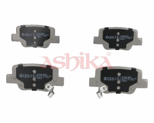 set placute frana,frana disc ASHIKA 51-02-224