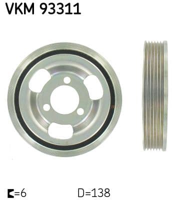 Fulie curea, arbore cotit SKF VKM 93311