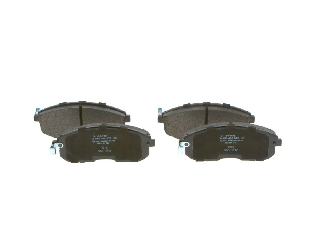set placute frana,frana disc BOSCH 0 986 494 572
