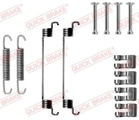Set accesorii, sabot de frana QUICK BRAKE 105-0783