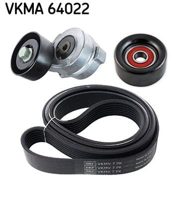 Set curea transmisie cu caneluri SKF VKMA 64022