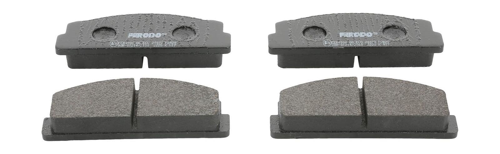 set placute frana,frana disc FERODO PREMIER ECO FRICTION FDB29