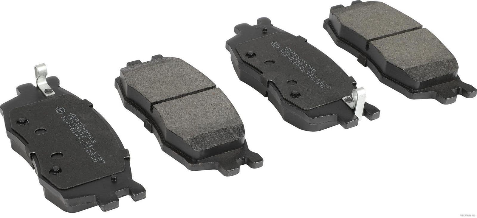 set placute frana,frana disc HERTH+BUSS JAKOPARTS J3600332